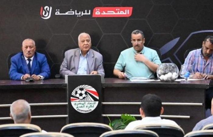 سحب قرعة المجموعة الأولي (أ -ب) لدوري القسم الثاني