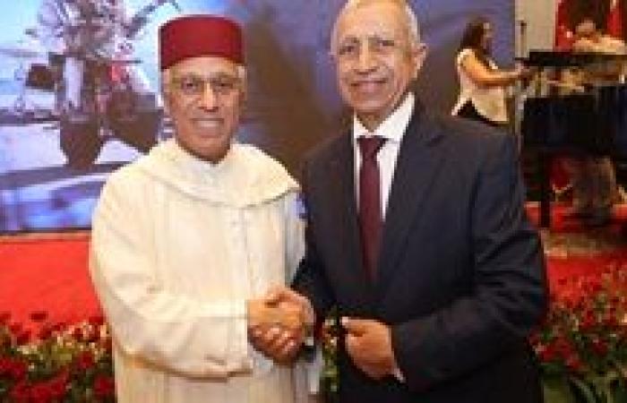 رئيس الأكاديمية العربية يشارك في احتفالية العيد الوطني المغربي بالقاهرة