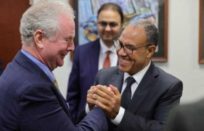 عبد العاطي يبحث مع السيناتور هولن جهود وقف النار ...