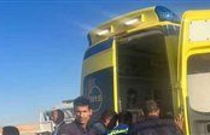 إصابة 6 أشخاص إثر انقلاب سيارة فى طريق إسكندرية الصحراوى