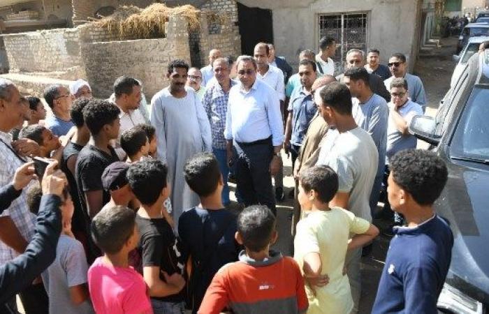 قرية بخانس نقطة الانطلاق الأولى.. محافظ قنا يدشن مبادرة "القرية النموذجية"