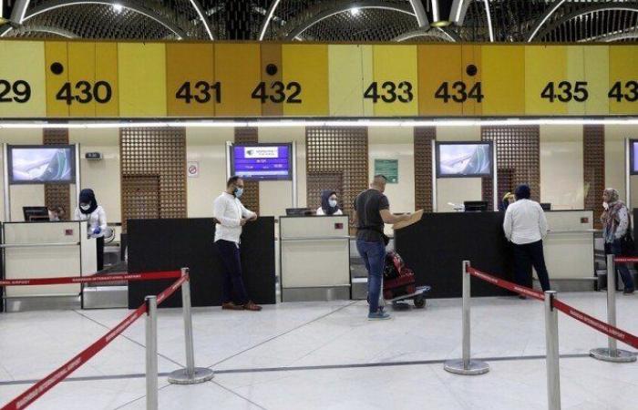 استئناف الرحلات في مطار بغداد الدولي بعد توقف مؤقت بسبب عاصفة غبارية