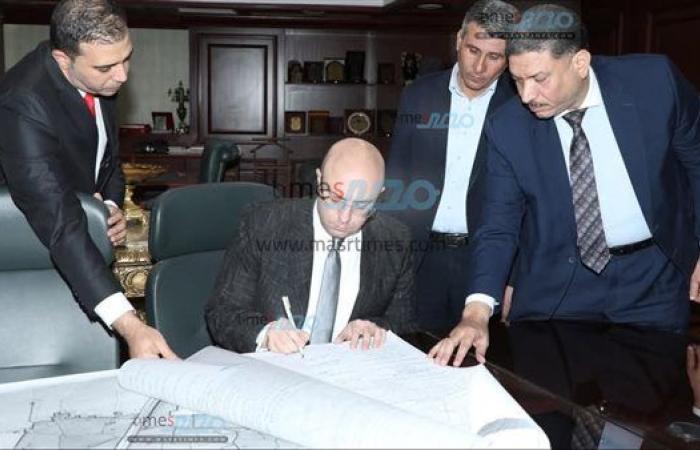 محافظ بني سويف يعتمد تحديث الحيز العمراني  لمدينة ناصر