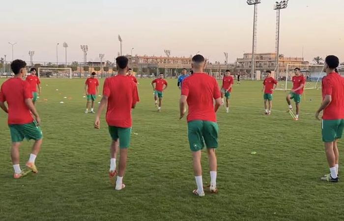 "منتخب U20" قبل لقاء تونس