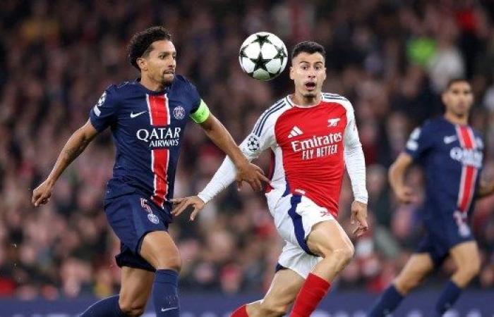 القنوات الناقلة لمباراة باريس سان جيرمان وآرسنال في دوري أبطال أوروبا الليلة