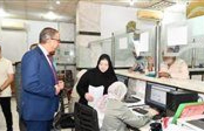 محافظ الفيوم يتفقد سير العمل بالمركز التكنولوجي بمجلس المدينة