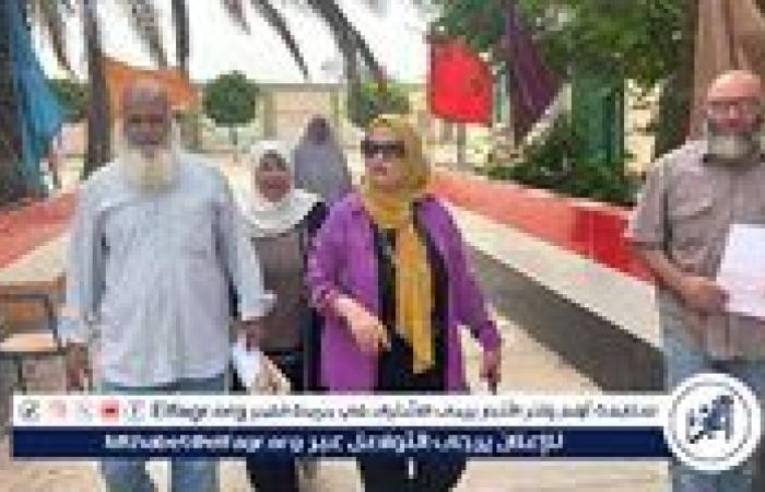 مدير تعليم مطروح تتابع مسار امتحانات النقل في يومها الرابع