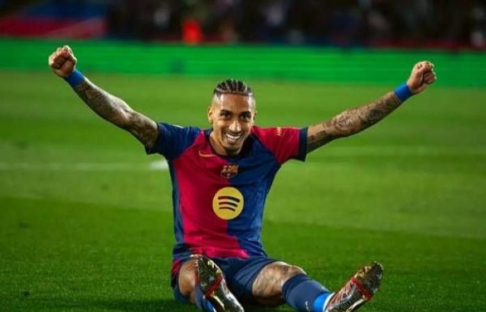 بطولة اسبانيا..اختيار البرازيلي رافينيا أفضل لاعب في الموسم