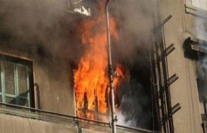 انتداب المعمل الجنائي لمعاينة موقع حريق شقة سكنية بمدينة نصر