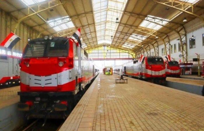 مواعيد القطارات على خط «القاهرة - الإسكندرية» اليوم الجمعة 13 يونيو 2025