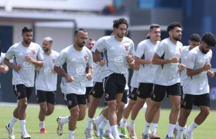 الأهلي يؤدي مرانًا استشفائيًا استعدادًا لمواجهة بالميراس في كأس العالم للأندية