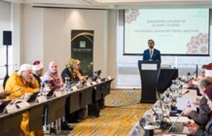 مفتي الجمهورية يشارك في اجتماع اللجنة الاستشارية لجامعة سنغافورة للدراسات الإسلامية