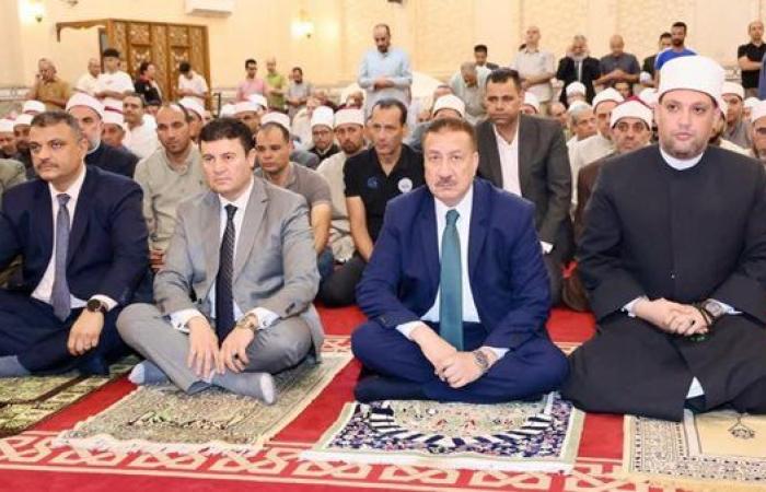 محافظ المنوفية يشهد احتفالية العام الهجري الجديد بمسجد الرؤوف الرحيم بشبين الكوم