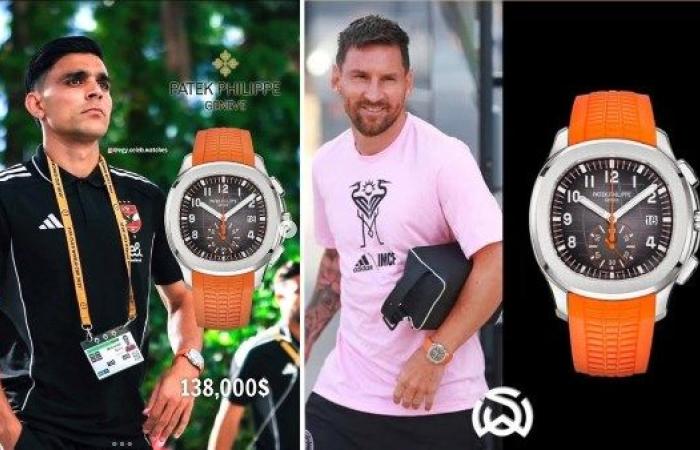 أسعار خرافية لـ ساعات يد لاعبي الأهلي.. وصلت لـ 15 مليون جنيه و«بن شرقي» يرتدي ساعة ليونيل ميسي وقيمتها تخطت الـ 6 ملايين جنيه (صور)