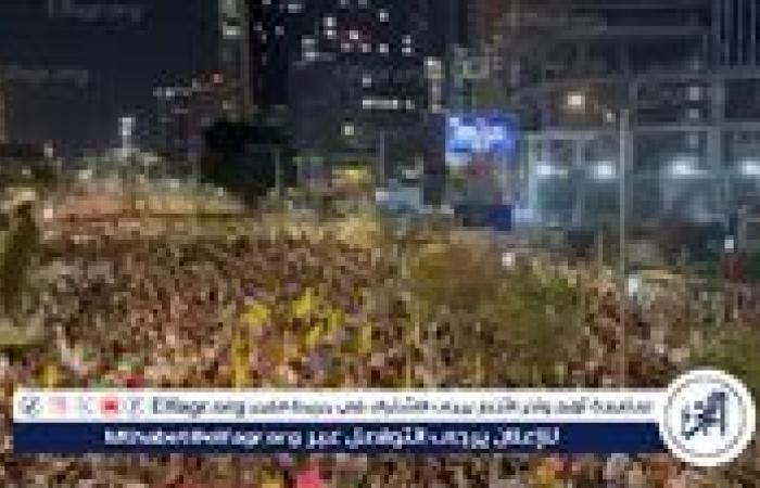مظاهرات ضخمة في تل أبيب للمطالبة بإنهاء الحرب على غزة وإبرام صفقة تبادل أسرى شاملة