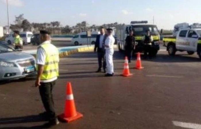 يسير في الإتجاه المخالف .. الداخلية تكشف تفاصيل سير سيارة عكس الاتجاه بالخليفة