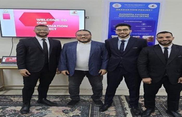 مشروع تخرج مبتكر بكلية هندسة المطرية جامعة حلوان