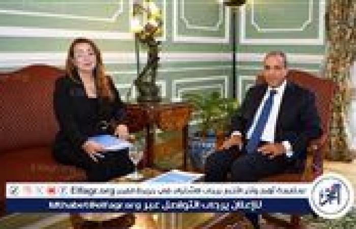 بدر عبد العاطي يستقبل غادة وإلى المديرة التنفيذية لمكتب الأمم المتحدة المعني بالمخدرات والجريمة