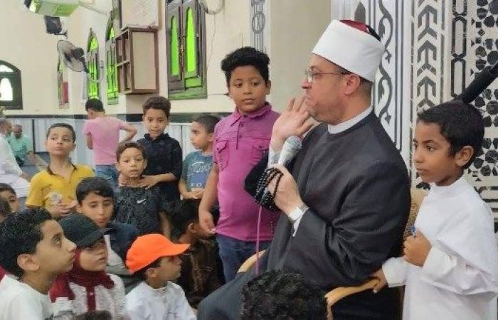 لقاء الطفل بمسجد المصطفى بمدينة الملك عبدالله في السويس