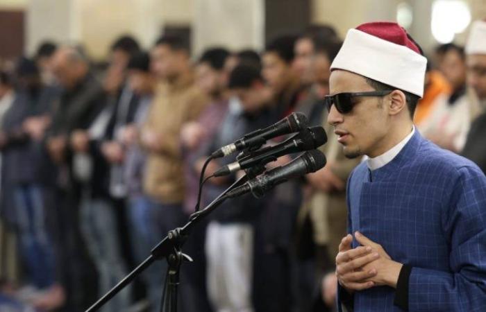 أمّ المصلين بالأزهر رمضان الماضى.. 86% مجموع محمد احمد حسن من ذوى البصيرة