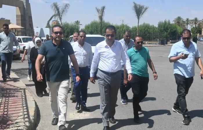 بالصور .. رئيس جهاز العاشر يتفقد «دار مصر» ويشدد على انتظام الصيانة وتحسين جودة الخدمات