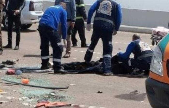 إصابة شخص في حادث تصادم سيارة أثناء عبوره الطريق بمنطقة العمرانية