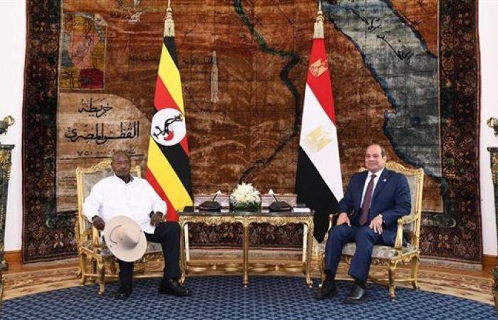 الرئيس الأوغندى: ناصر آمن بأفريقيا والرئيس السيسى يدعمنا