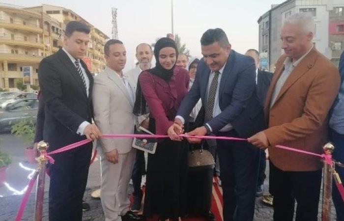 رئيس جهاز مدينة دمياط الجديدة يشهد افتتاح ميدان الدكتور باسم فاضل بعد تطويره