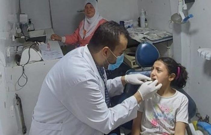 أكبر قافلة طبية شاملة تصل المحلة استجابة لتوجيهات محافظ الغربية