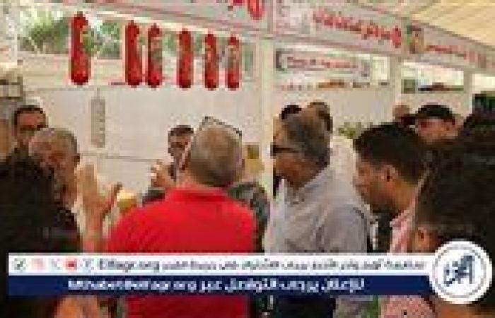 محافظ الدقهلية يتفقد المعرض الدائم للسلع الغذائية بشارع قناة السويس بالمنصورة