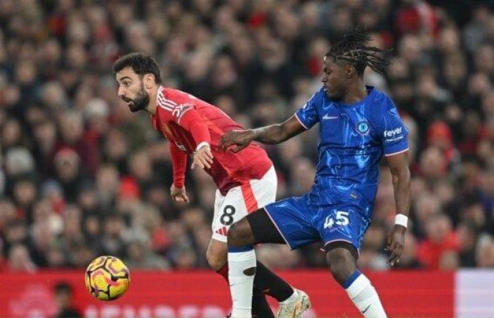«برونو فرنانديز» أساسيًا.. تشكيل مانشستر يونايتد ضد تشيلسي في الدوري الإنجليزي