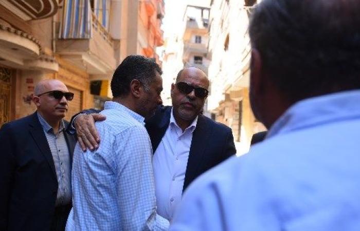 زيارة وزير العمل محمد جبران لمحافظة الغربية لمتابعة حادث حريق مصنع بالمحلة الكبرى
