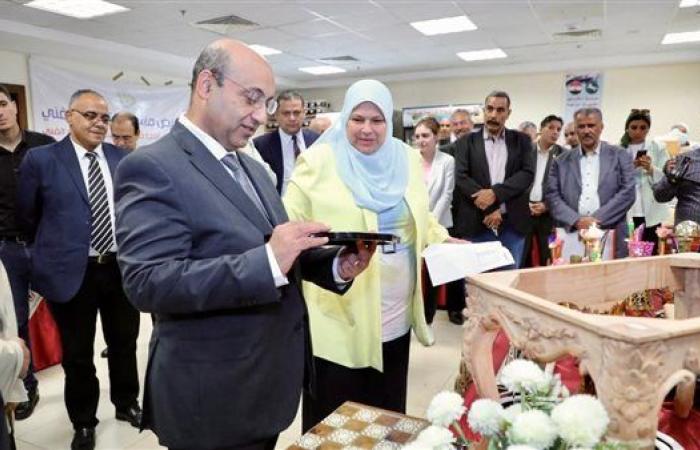 نائب وزير التعليم يفتتح معرض منتجات التعليم الفني بالعاصمة الإدارية
