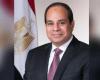 الرئيس السيسي يتبادل التهاني مع الحضور بصلاة عيد الأضحى