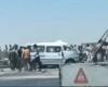 حادث الطريق الإقليمي.. ارتفاع عدد المتوفين لـ9 وإصابة 11 آخرين في تصادم سيارتين ميكروباص