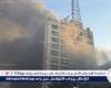 المعمل الجنائي يبدأ معاينة خسائر حريق سنترال رمسيس وسط إجراءات مشددة
