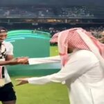 تركي آل الشيخ يداعب شيكابالا وشيكا يحتفل بالفوز (صور)