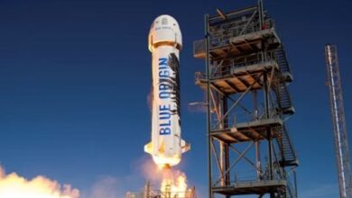 مركبة NS-28 التابعة لـBlue Origin تحمل المرأة رقم 100 فى الفضاء